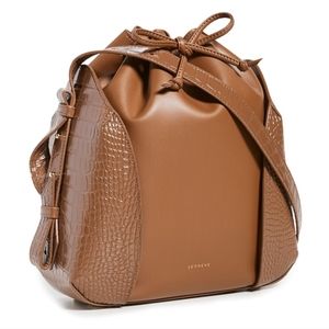 Senreve Chestnut Fiore Bucket Bag